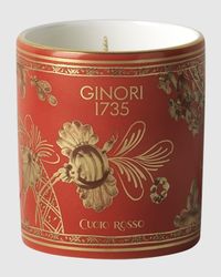 Oriente Italiano Rubrum Cuoio Rosso Candle, 250g