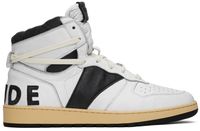 Rhude Baskets montantes Rhecess noir et blanc