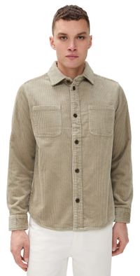 Les Deux Kody Corduroy Overshirt Light Sand XL