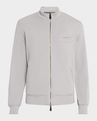 Men's Full-Zip Knit Track Jacket
