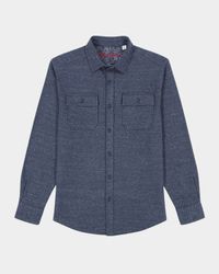 Men's Vigano Pocket Knit Button-Down Shirt