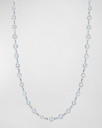 18K Gold Diamond by the Yard Chain Necklace, 16"L, 2.25tcw