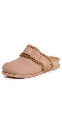 Melissa Cozy Warm Clogs Brown 9