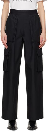 Alexander Wang Black Rave Trousers