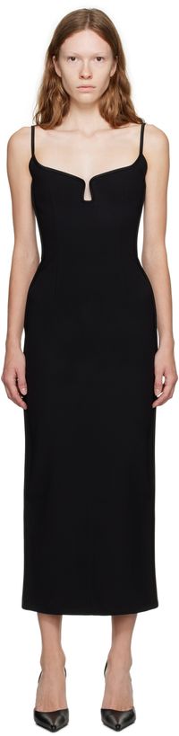 Paris Georgia Robe longue Marlo noire
