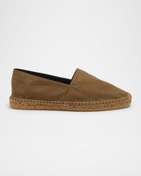 Cotton YSL Slip-On Espadrilles