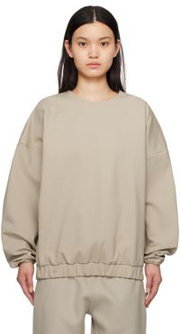 Fear of God Beige Crewneck Sweatshirt