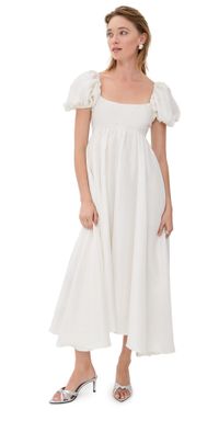 Azeeza Rory Midi Dress White XS