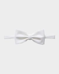 Men's Solid Pique Formal Bow Tie
