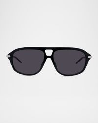Men's GV40113IM Acetate Square Sunglasses