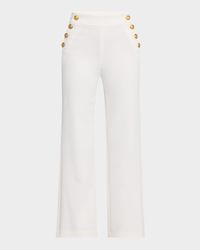 Narin High-Rise Buttoned Pants