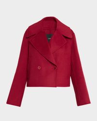 Delano Cropped Double-Faced Jacket