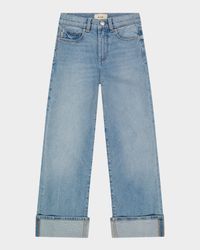 Girl's Lily Wide Leg Jeans, Size 7-16