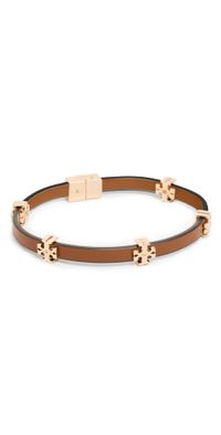 Tory Burch Eleanor Bio Bracelet Tory Gold/Classic Chestnut S/M