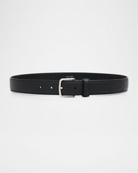 Classic Pebbled Leather Belt