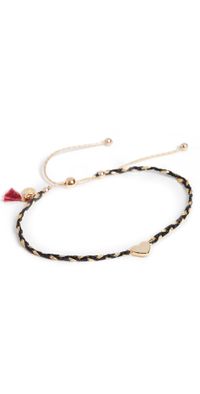 SHASHI Mon Cherie Bracelet Gold/Black One Size