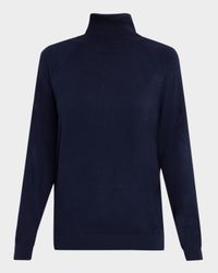 Turtleneck Organic Cotton Knit Sweater