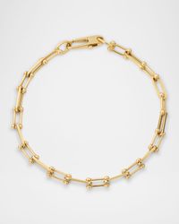 18K Yellow Gold Chain Bracelet