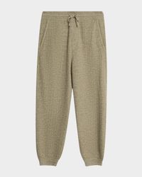 Men's Cellina Mouline Relaxed-Fit Drawstring Pants