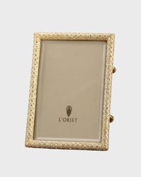 Pave Gold Picture Frame, 8" x 10"
