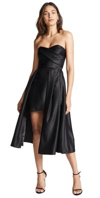 Black Halo Caine Dress Black 10