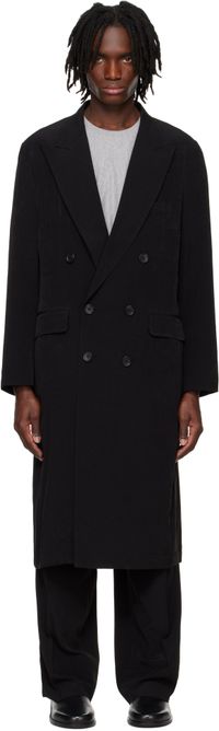 RAINMAKER KYOTO Black Chester Coat