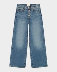 Girl's Lili Wide-Leg Denim Jeans, Size 7-16