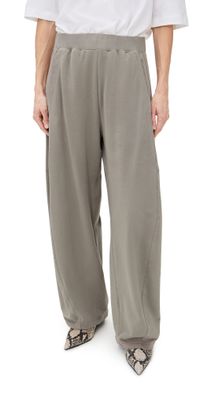 Tibi Petite Sweatshirt Winslow Pants Dark Stone S
