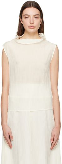 BITE Off-White Parchment Top
