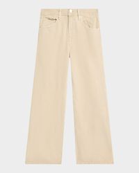 Men's Luca Cotton Wide-Leg Five-Pocket Pants