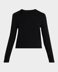 Declan Buttoned Merino Wool Sweater