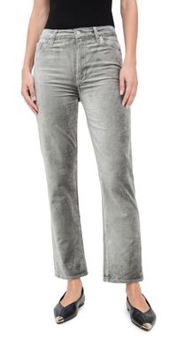 FRAME Le Sleek Straight Jeans Oyster Velvet 34
