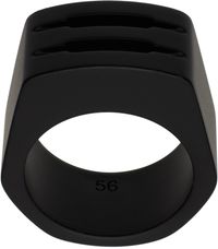 Rick Owens Black Grill Ring