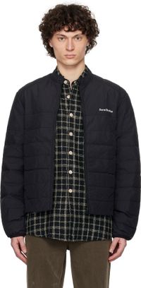 Acne Studios Black Garment-Dyed Down Jacket