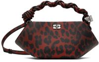 GANNI Red Leopard Mini GANNI Bou Bag