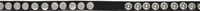 Dsquared2 Black Allover Studs Snap Button Belt