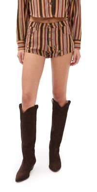 Lioness Sundrenched Shorts Vintage Stripe XS