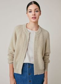 Harris Wilson - Gilet oversize en laine mélangée - Taille 2 - Blanc