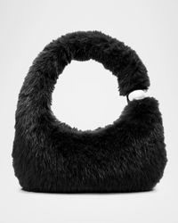 Figures Faux Fur Top-Handle Bag