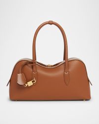 Ryder Large Shoulder Bag in Embossed Grainy Eco Mat