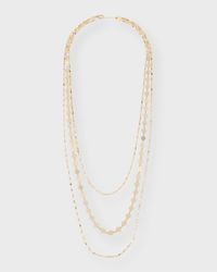 Laser Kite Remix 3-Strand Necklace