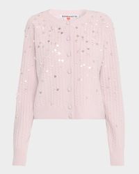 Gilbert Embellished Crewneck Cardigan