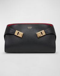 Mini Hug Leather Crossbody Bag