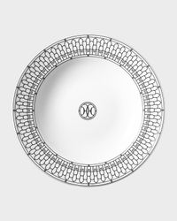 H Deco Round Deep Platter