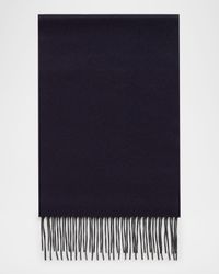 Men's Two-Tone Cashmere-Silk Scarf