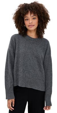 Z Supply Cirrus Sweater Charcoal Heather L