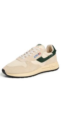 Autry Reelwind Low Sneakers Suede/Net Ecru/Mount 40