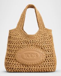 Mini Crochet Top-Handle Bag