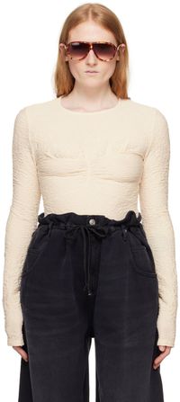 Isabel Marant Off-White Floride Long Sleeve T-Shirt