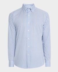 Men's Portofino Cotton Plaid Sport Shirt